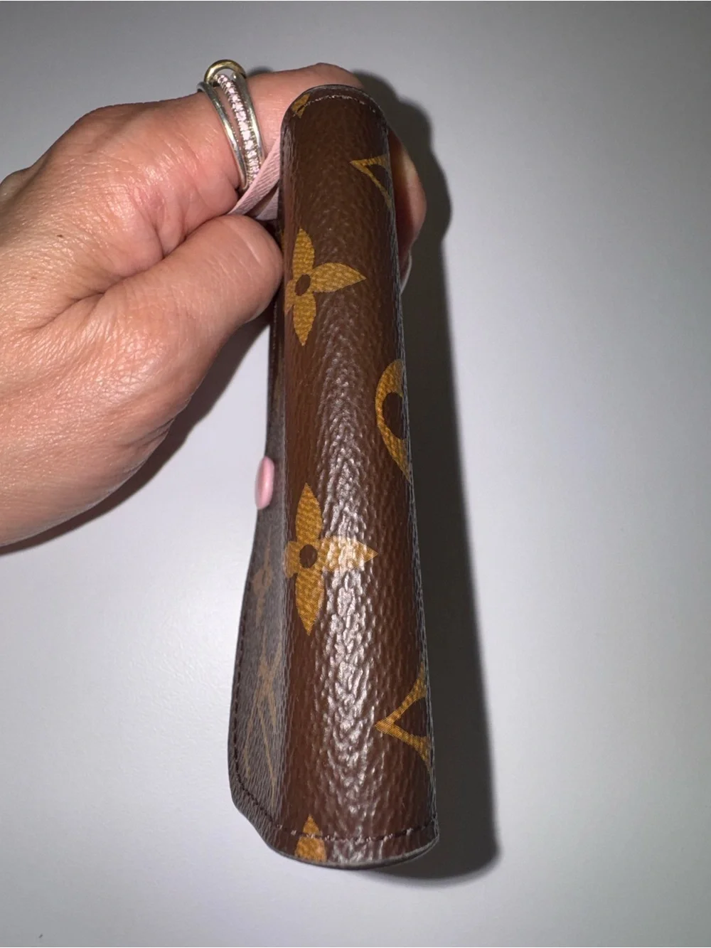 Full Set Louis Vuitton Monogram Rosalie Coin Purse Rose Ballerine